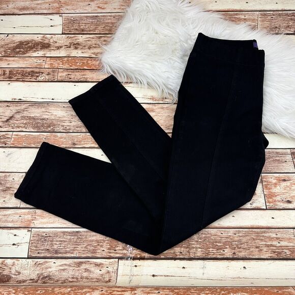 NYDJ Women's Sculpting Slim Leg Ankle Legging Jeans Size 6 Black Lift Tuck USA - Picture 1 of 5